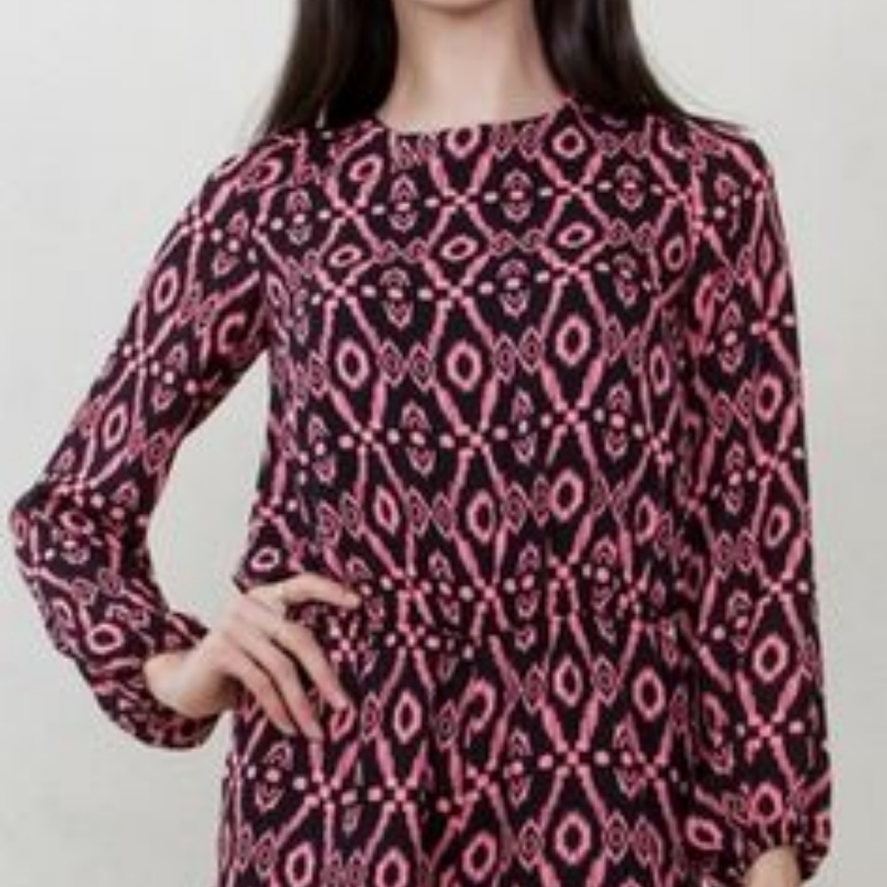 BNWT SugarLips Romper Aztec Tribal Pink over Black LAST FINAL PRICE SALE